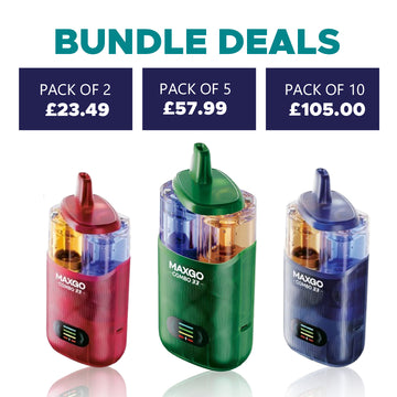 RELX Maxgo Combo 33k, 33000 Puffs Prefilled Pod Kit Dual Flavor - Starting From £10.50